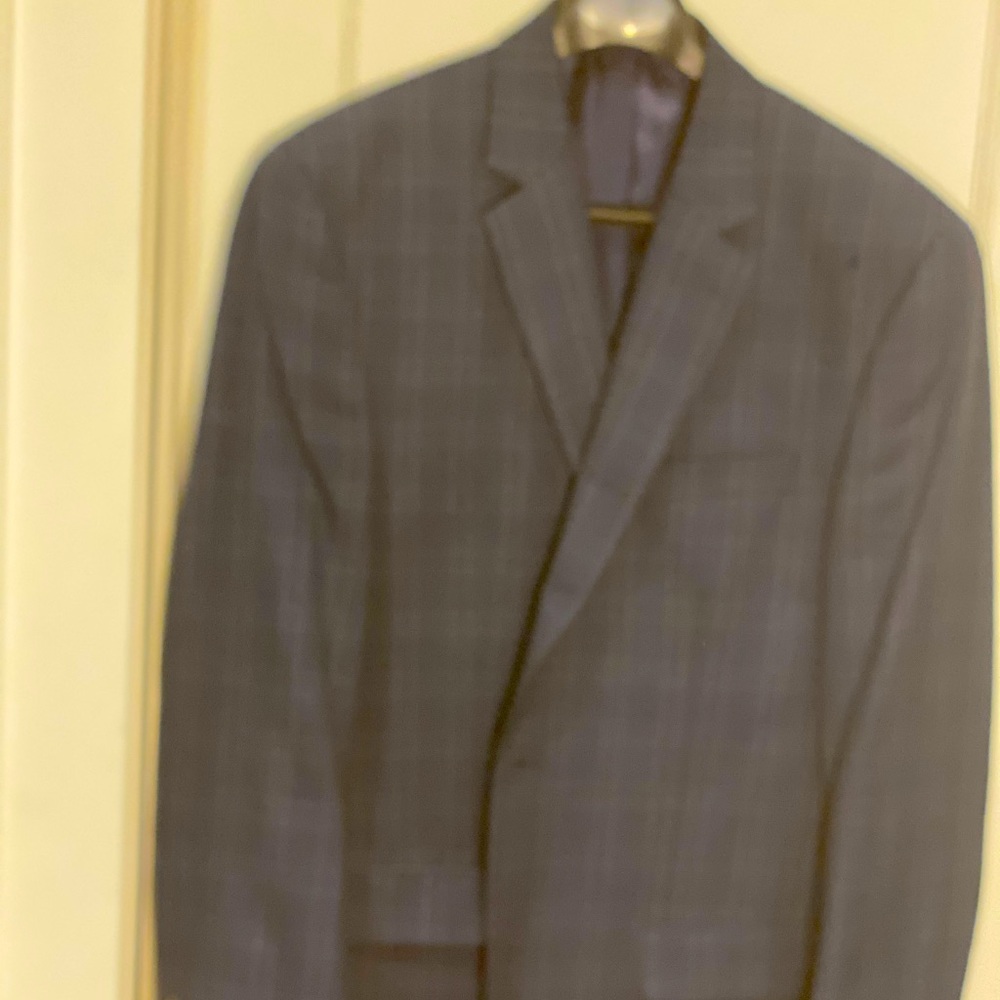 Macy’s Men’s Store Andrew Fezza Blue Blazer